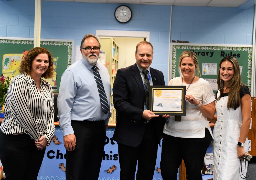 CCPS Spotlight Recognition Christin Smith, Farmington Elementary