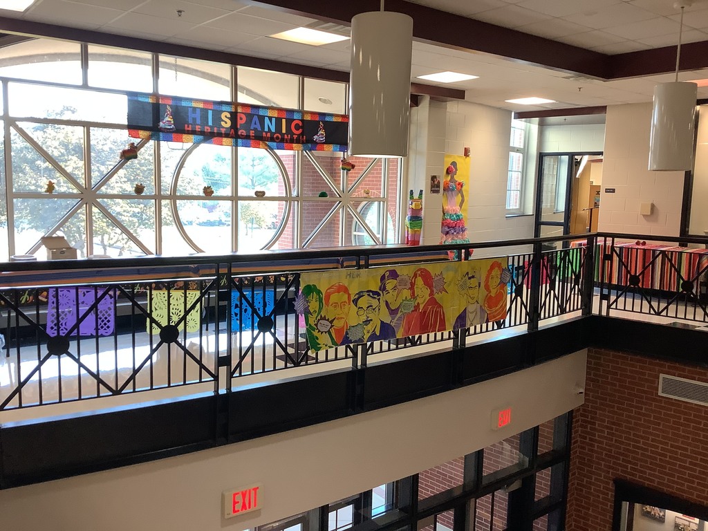 a picture of the decorations for hispanic heritage month