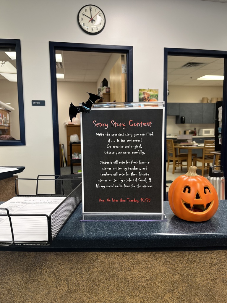 a picture of the contest rules and a  jack o lantern