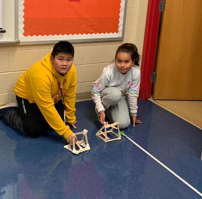 The STEM club is having amazing adventures  this fall. Most recently, students built individual catapults and launched candy pumpkins. Some went as far as 190 inches!!