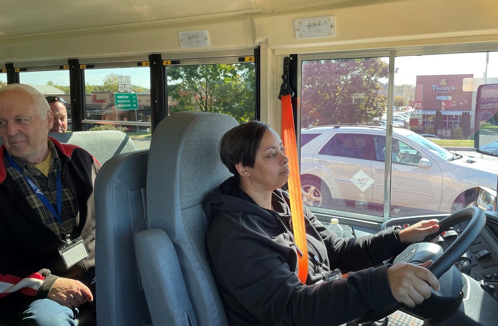 CCPS driver driving bus