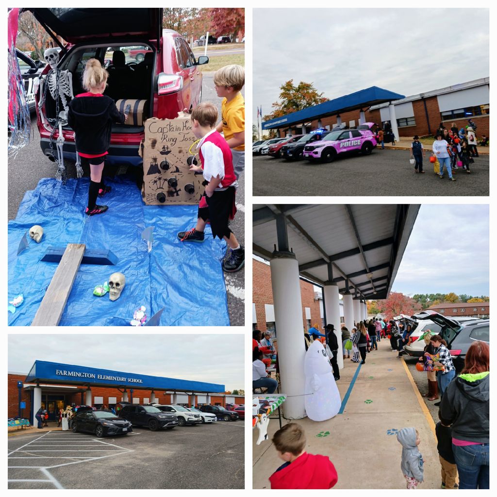 Pictures from PTO's Trunk or Treat