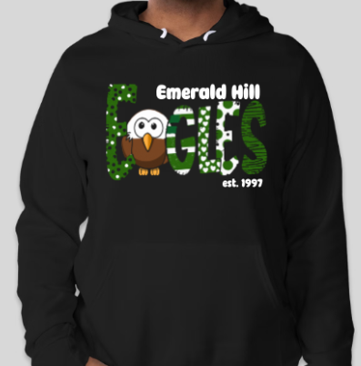 Emerald Hill Eagles Spirit Wear Hoodie