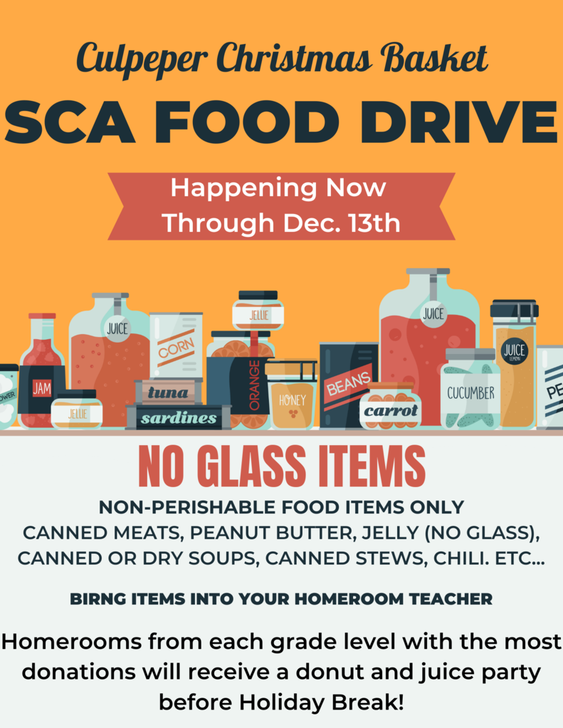 Food drive poster