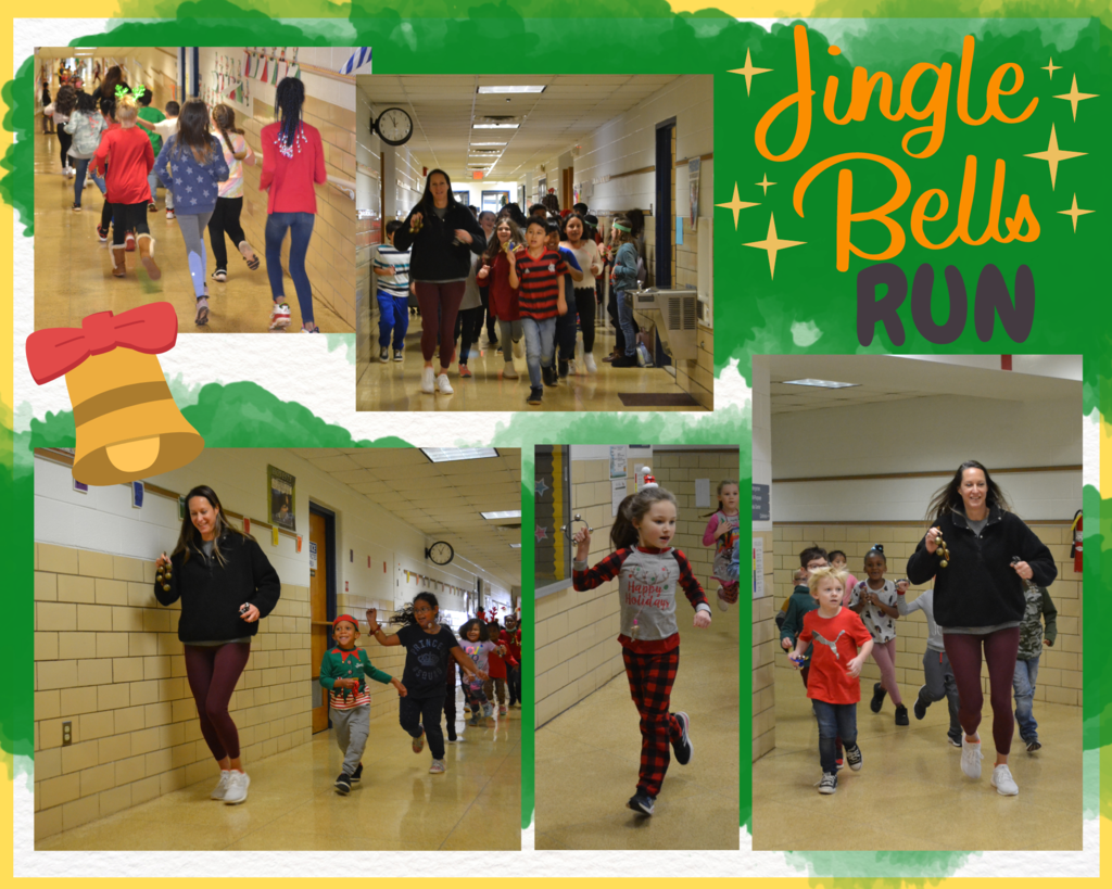 Jingle Bell Run through the hallways