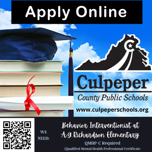 Apply Online books with graduation cap and QR code