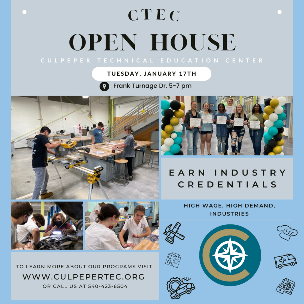 CTEC Open House Flyer