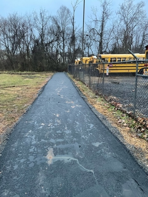 Thank you to our operations department for paving the walking trail to campus! #BetterEveryDay