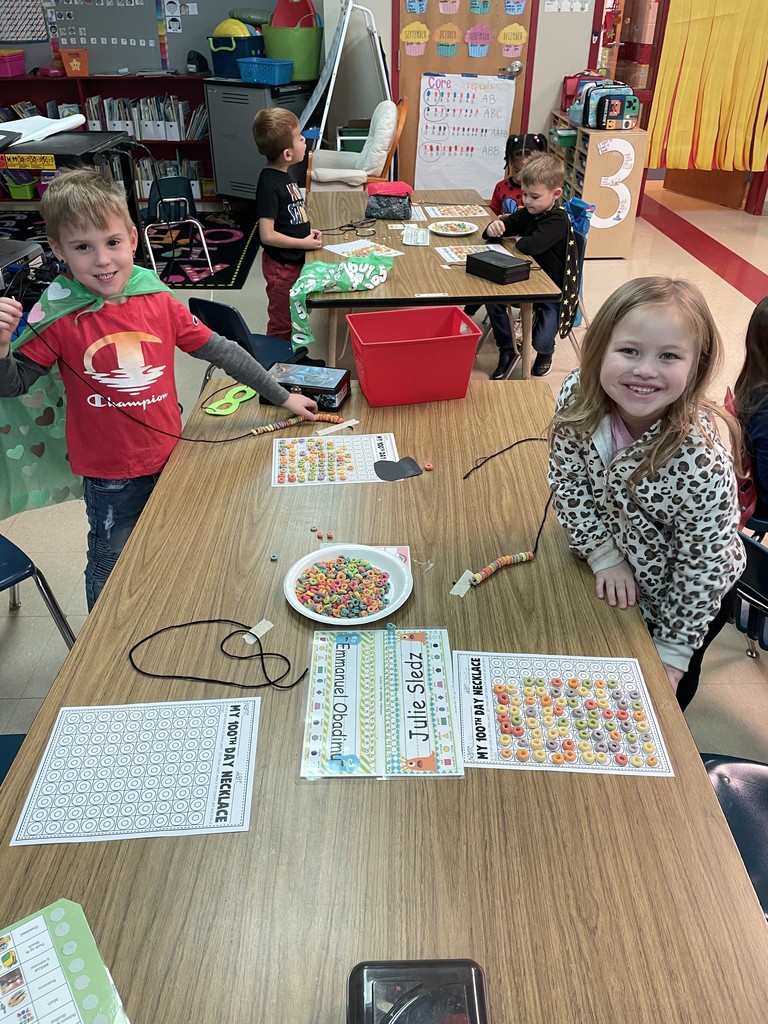 the 100th day was fun!