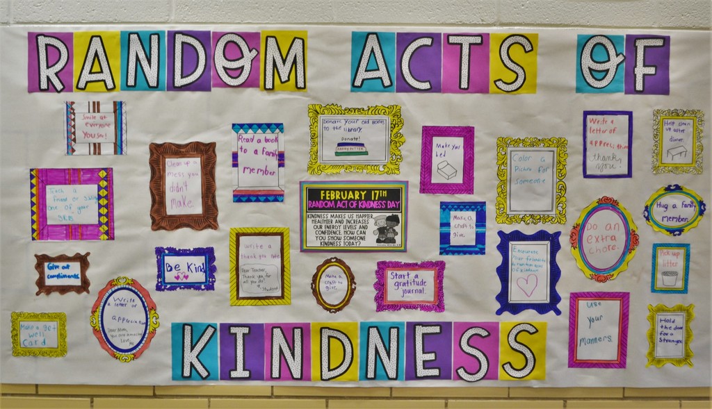 SCA- Random Acts of Kindness Day Feb. 17