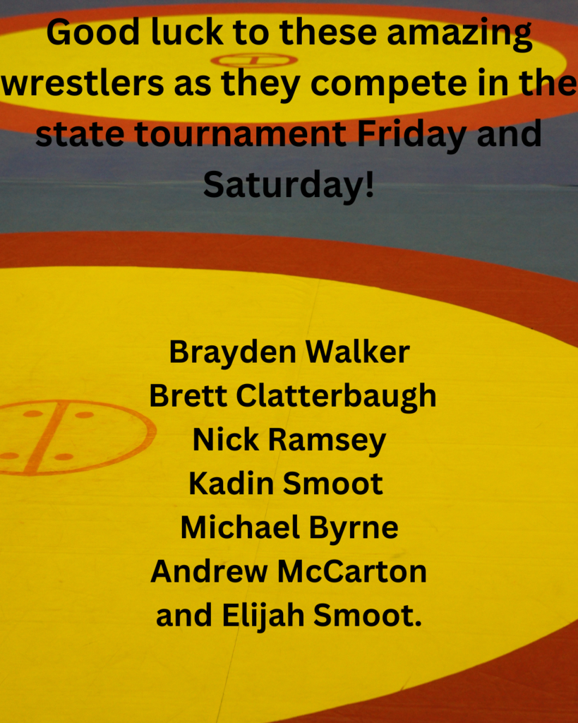 yellow red and gray background black lettering
