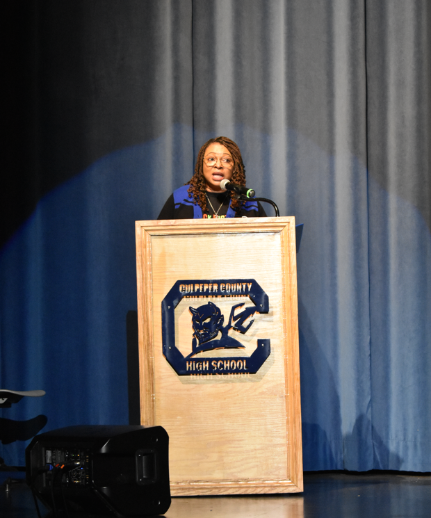 Dr. Wright oversaw the student preparation, writing, and performance of this year's assembly.