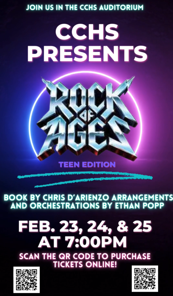 QR codes for Rock of Ages