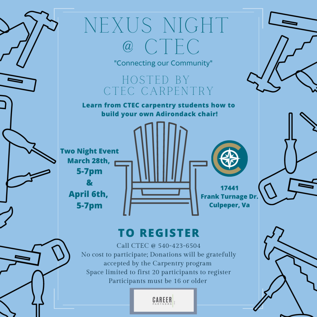 NEXUS Night information at CTEC 