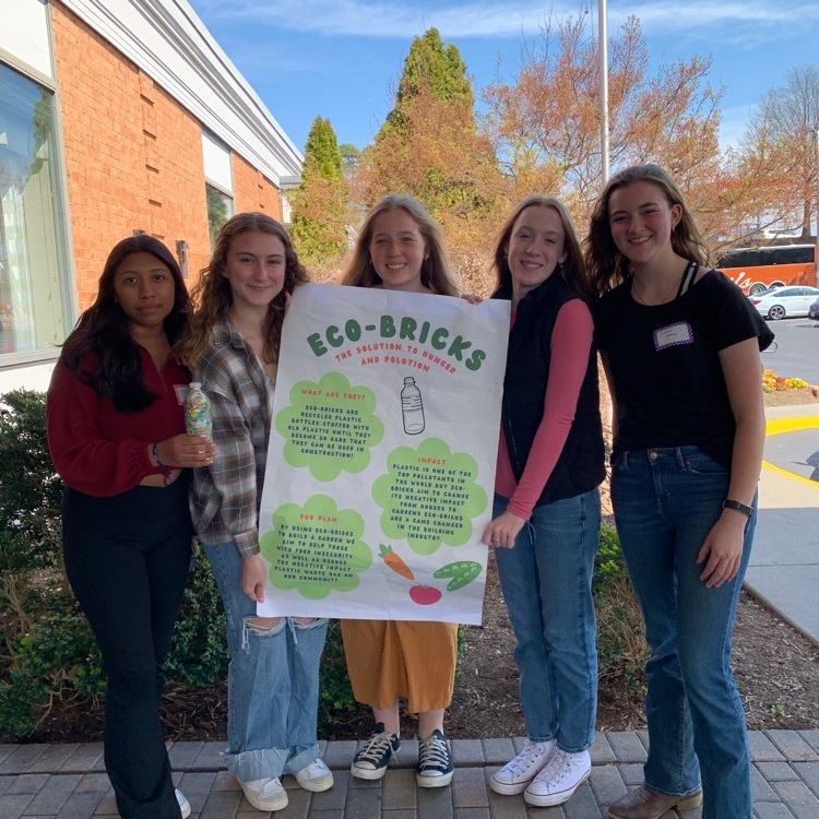 VaSCL student design institute. Theme was think globally, act locally. The girls proposed making a garden at CCHS to provide produce to low income students. #BDP #BetterEveryDay