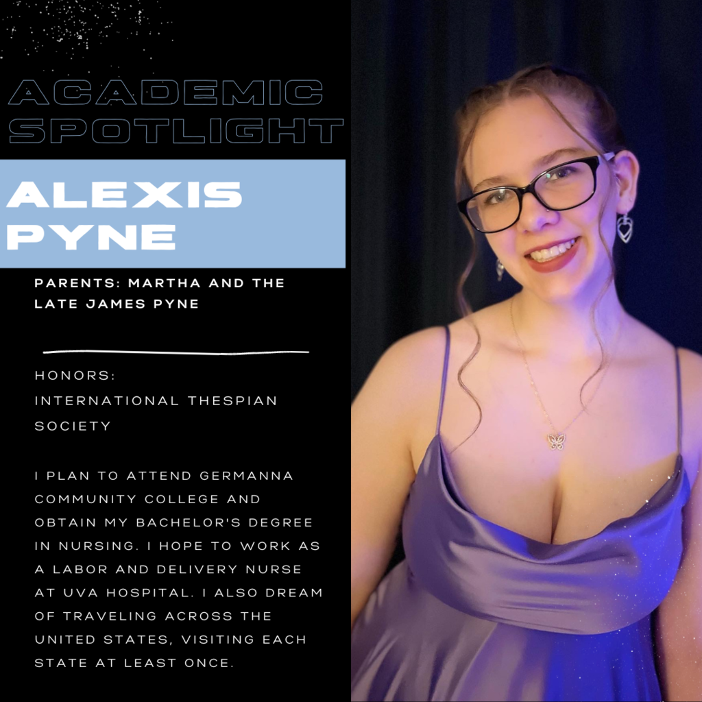 academic spotlight alexis Pyne