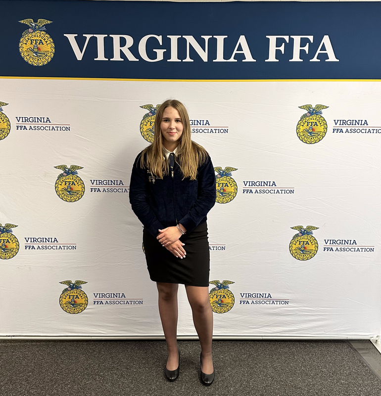 Agriscience Fair National Finalist Megan Wolfcale
